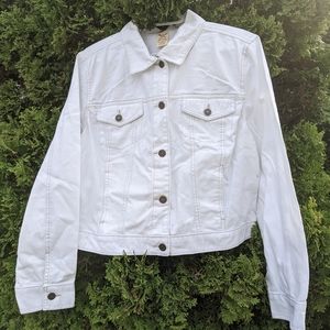 White Jean Jacket